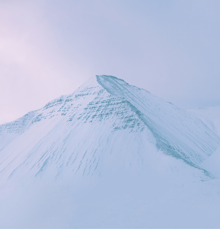Snowy mountain